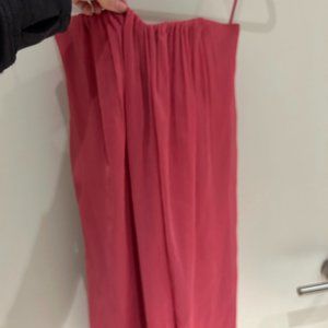 Alice + Olivia pink strapless cocktail dress